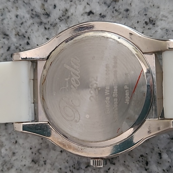 Breda White and Silver Faced Watch - Picture 4 of 9